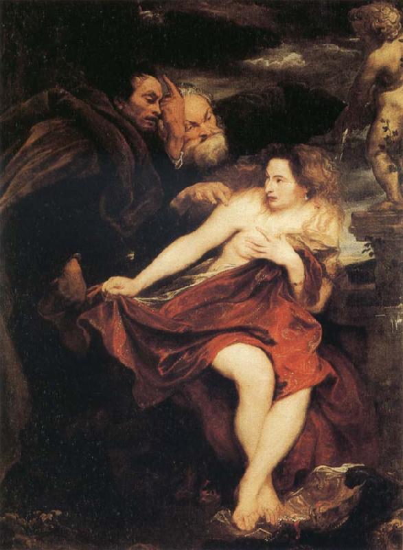 Anthony Van Dyck Susanna and  the Elders